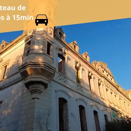 公寓 Le Cocon Centre Au Calme Oc Keys 34 卡斯泰尔诺达里