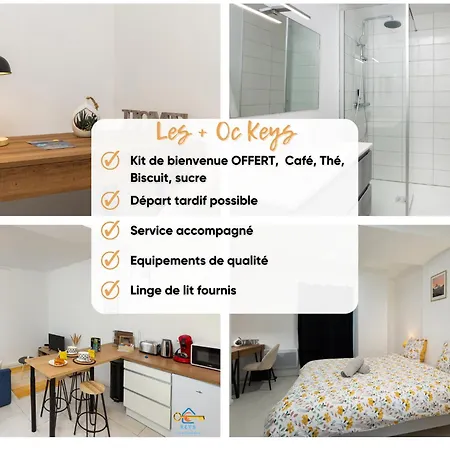 Le Cocon Centre Au Calme Oc Keys 34 卡斯泰尔诺达里